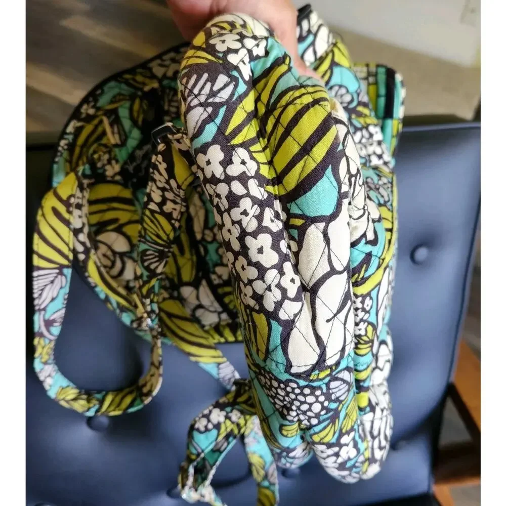 Vera Bradley BACKPACK Bookbag ISLAND BLOOMS Shoulder Bag School Travel Work EUC!